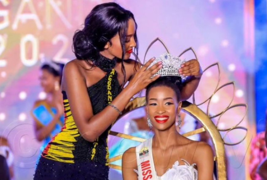 Natasha Nyonyozi crowned Miss Uganda 2024-2025, wins a prize.